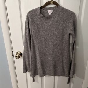 Grey maternity sweater
